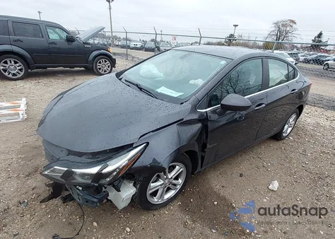 2017 Chevrolet Cruze Lt Auto из США, поврежденный, VIN 1G1BE5SM2H7208450